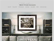 Tablet Screenshot of benhamimages.com